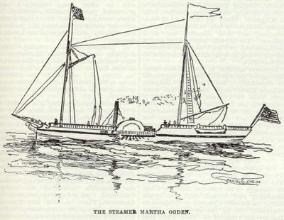 The Steamer Martha Ogden