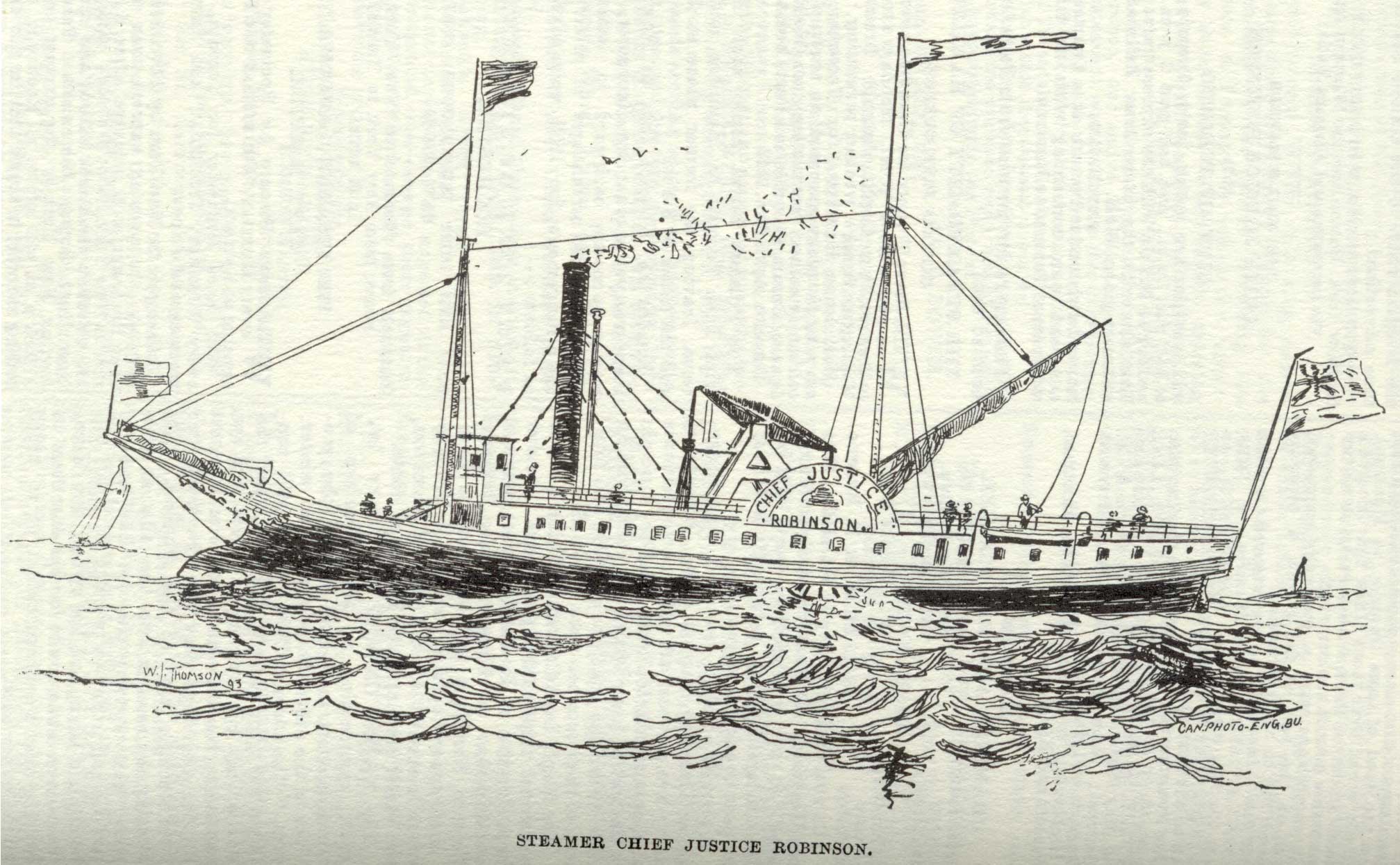 Steamer Chief Justice  Robinson