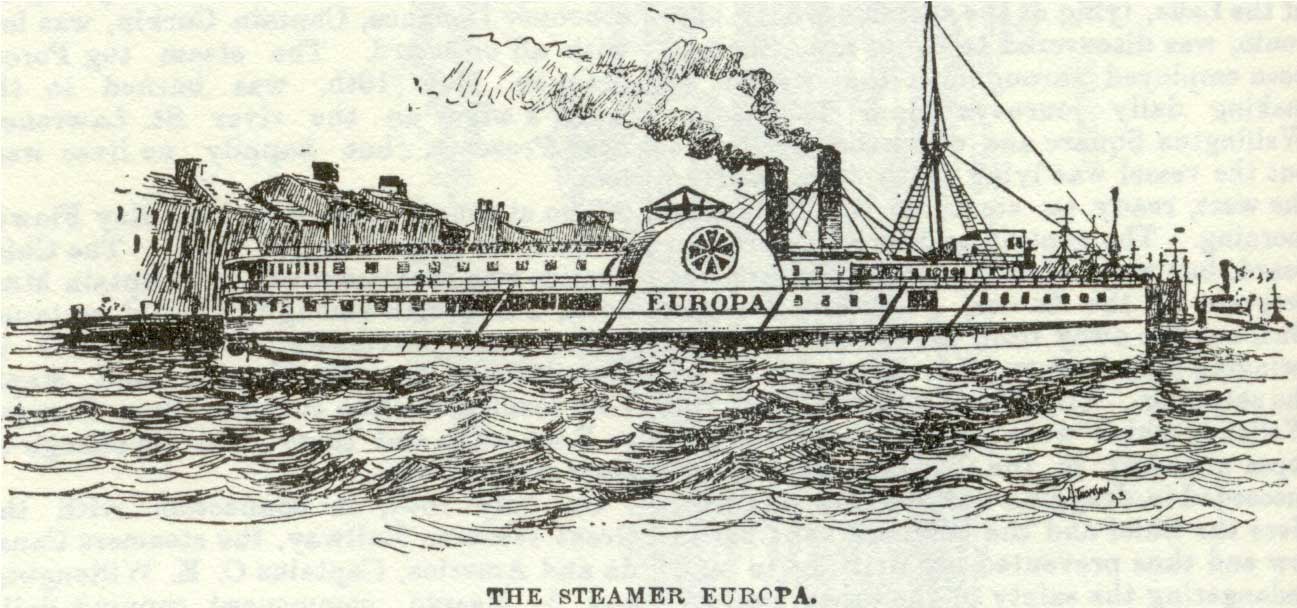 The Steamer Europa