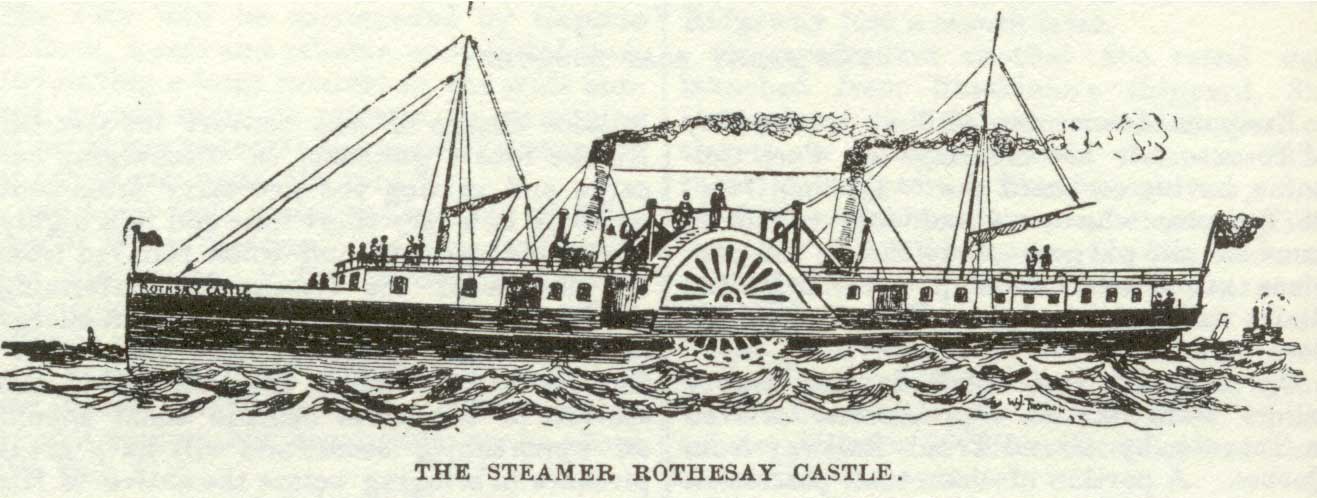 The Steamer Rothesay Castle