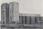 Modern Steel Grain Elevator at Buffalo