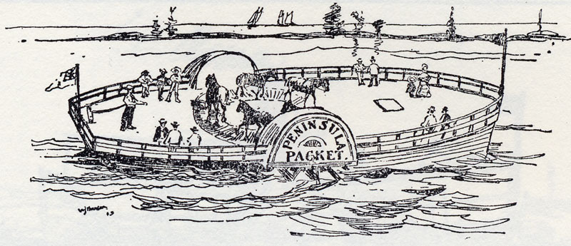 The second Ferry Horse Boat