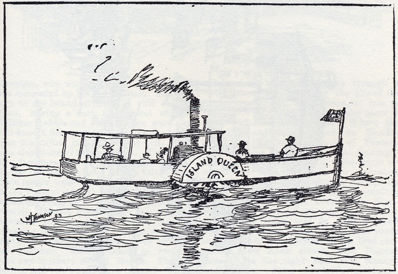 The fourth (steam) ferry