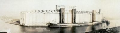 Concrete - central elevators, total capacity 4,500,000 bushels, Eastern Grain, Mill & Elevator Corporation, Buffalo, N.Y.