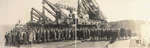 Members of American Iron and Steel Institute inspecting the ore docks, Cleveland, Oct. 23, 1915