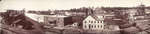 Panoramic photograph of Conneaut Harbor