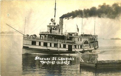 Steamer ST. LAWRENCE, Thousand Islands