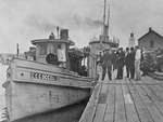 E.C. OGGEL and the VIGILANT at Port Dover