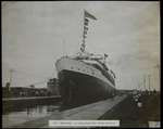 S. S. "Hamonic" in Locks, Sault Ste. Marie, Ontario