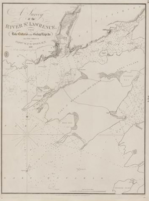 A survey of the River St. Lawrence from Lake Ontario to the Galop Rapids, in five sheets: sheet 1 [Kingston]