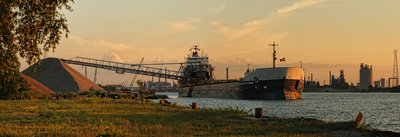 Capt Henry Jackman; unloading at LaFarge