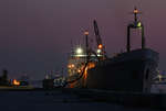 Stephen B. Roman; unloading at ESSROC