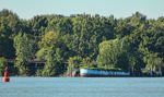 Hull of the freighter Queenston; stripped and sunk in place as the Boblo Island dock