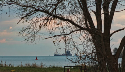 Lake St Clair shipping traffic