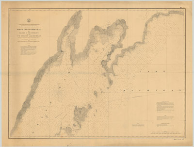 North End of Green Bay, 1864