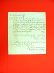 Account, 28 July 1822: Sale of "articles of silver works" seized at Mackinac