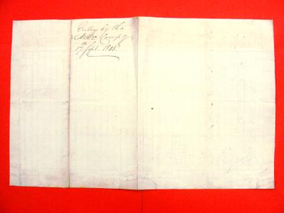 Manifest, 17 Sep 1808,