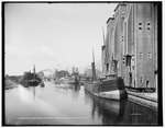 Unloading Grain at Great Northern Elevator, Buffalo, N.Y.