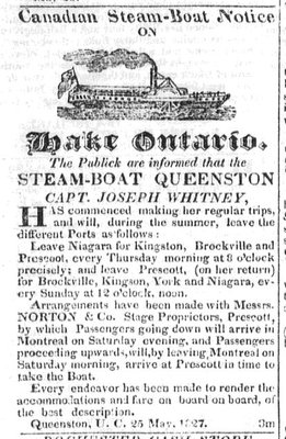 Steam-Boat Queenston