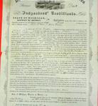 Steamer Dart, Inspector's Certificate, 7 July 1857