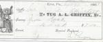 A. L. Griffin, Tug to Mystic, Receipt