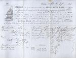 Abiel Akin & Co. to Jura, Bill of Lading