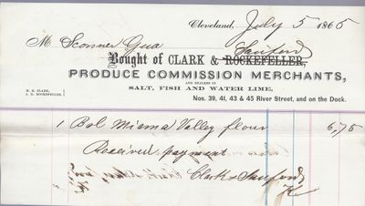 Clark & Sanford to Jura, Receipt