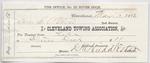 Cleveland Towing Association to S. A. Wood, Receipt