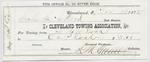 Cleveland Towing Association to S. A. Wood, Receipt