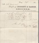 Doggett & Easson to Russell Dart, Receipt