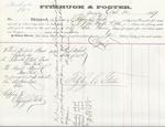 Fitzhugh & Foster to Mystic, Bill of Lading