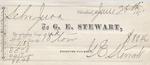 G. E. Stewart to Jura, Receipt