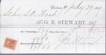 G. E. Stewart to S. A. Wood, Receipt