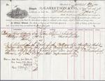 Garretson & Co. to Jura, Bill of Lading