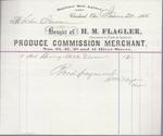 H. M. Flagler to Jura, Receipt