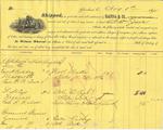 Hanna & Co. to Jura, Bill of Lading