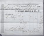 Hubby, Hughes & Co. to Russell Dart, Receipt