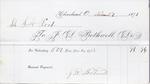 J. D. Bothwell to S. A. Wood, Receipt