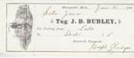 J. D. Dudley, Tug to Jura, Receipt