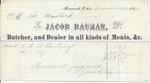 Jacob Bauman to Mystic, Receipt