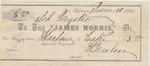 James Norris, Tug to Mystic, Receipt