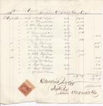 John O'Neil & Co. to Mystic, Receipt