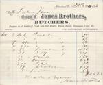 Jones Brothers to Jura, Receipt