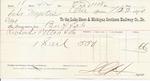 Lake Shore & Michigna Railway Co. to Mystic, Bill of Lading