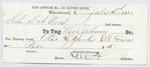 Levi Johnson, Tug to S. A. Wood, Receipt