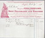 Newman, Vosburgh & Baker to Jura, Receipt