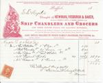 Newman, Vosburgh & Baker to Mystic, Receipt