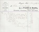 Pendill & Beatty to S. A. Wood, Receipt