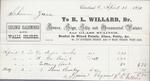 R. L. Willard to Jura, Receipt