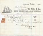 R. Mills & Co. to Mystic, Receipt